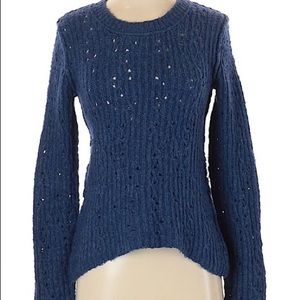 Free People Blue Sweater